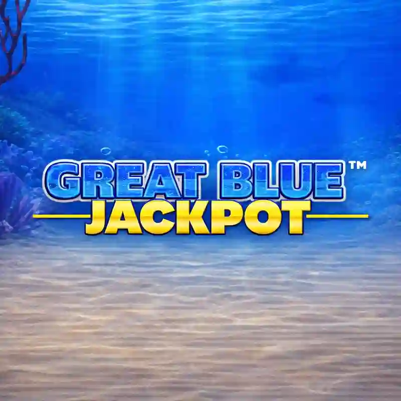 Great Blue Jackpot Slot Game Interface